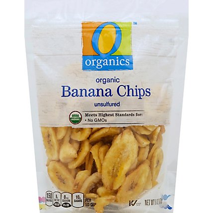 O Organics Organic Banana Chips Dried Unsulfured - 6 Oz - Image 2