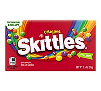 Skittles Original Chewy Candy Theater Box - 3.5 Oz