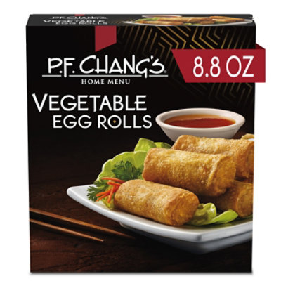 P.F. Chang's Home Menu Vegetable Egg Rolls Frozen Appetizer - 8.8 Oz - Image 1