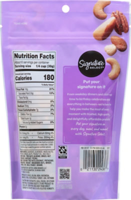 Signature SELECT Mixed Nuts Deluxe Roasted & Salted - 6 Oz - Image 5
