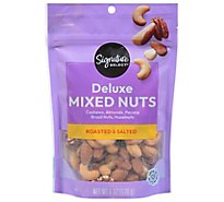 Signature SELECT Mixed Nuts Deluxe Roasted & Salted - 6 Oz