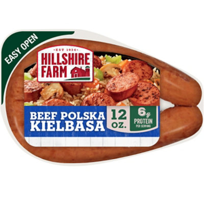 Hillshire Farm Beef Polska Kielbasa Smoked Sausage - 12 Oz