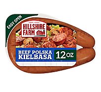 Hillshire Farm Beef Polska Kielbasa Smoked Sausage Rope - 12 Oz