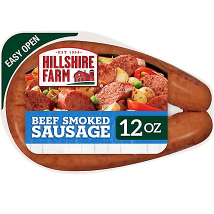 Hillshire Farm Beef Smoked Sausage Rope - 12 Oz - Image 2