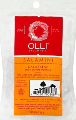 Olli Salumeria Calabrese Salamini Holiday - 3 Oz - Image 2