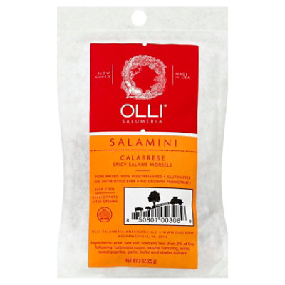 Olli Salumeria Calabrese Salamini Holiday - 3 Oz - Image 1