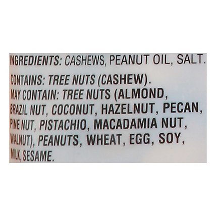 Signature SELECT Cashews Whole Roasted & Salted - 6 Oz - Image 5