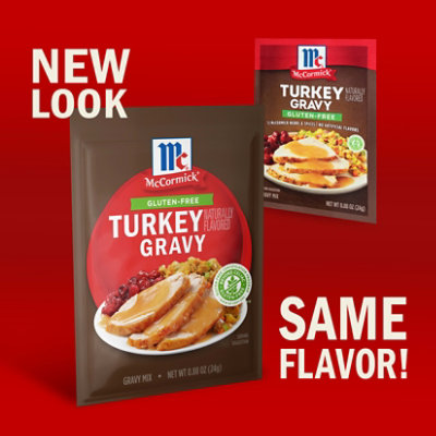 McCormick Gluten Free Turkey Gravy Mix - 0.88 Oz - Image 2