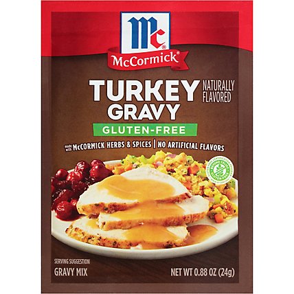 McCormick Gluten Free Turkey Gravy Mix - 0.88 Oz - Image 1