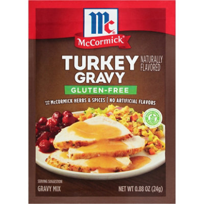McCormick Gravy Mix Turkey Gluten Free - 0.88 Oz