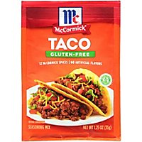 McCormick Gluten Free Taco Seasoning Mix - 1.25 Oz - Image 1