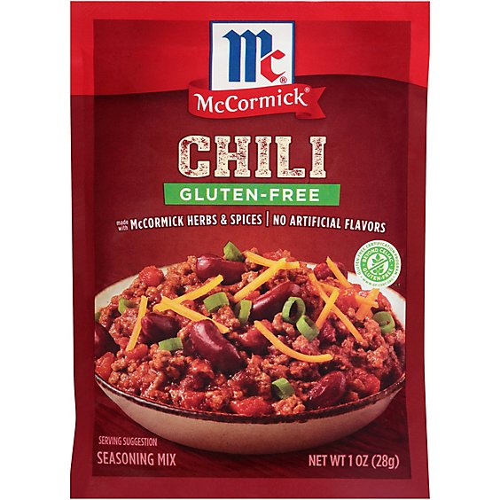 McCormick Gluten Free Chili Seasoning Mix - 1 Oz