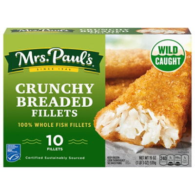 Mrs Pauls Fillet Crispy Crunchy - 19 Oz - Image 1