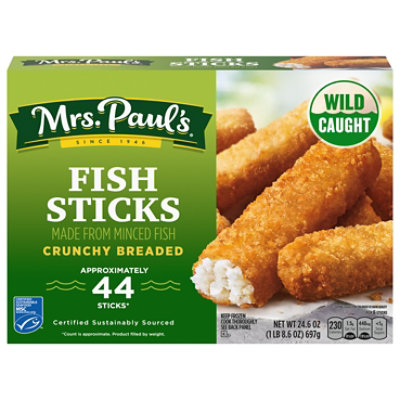 Mrs Pauls Fish Sticks Breaded - 24.6 Oz - Image 2