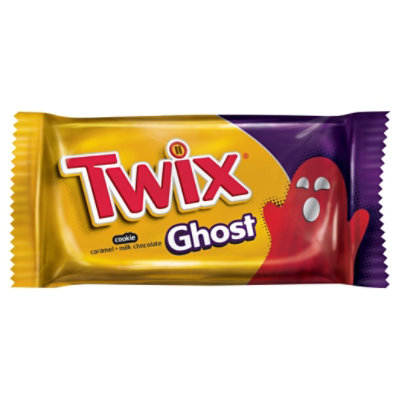 Twix Cookie Bars Caramel Milk Chocolate Ghost - 1.06 Oz - Image 1