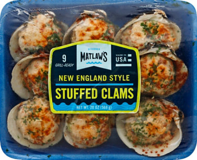 Matlaws Clams Large Stuffed 9-Pk - 20 Oz - Image 2