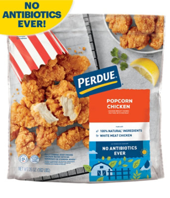 PERDUE Breaded Popcorn Style Chicken Breast Chunks Fully Cooked Frozen Meal - 26 Oz - Image 1