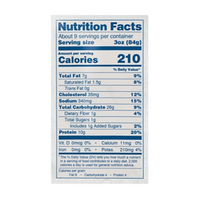 PERDUE Breaded Popcorn Style Chicken Breast Chunks Fully Cooked Frozen Meal - 26 Oz - Image 3