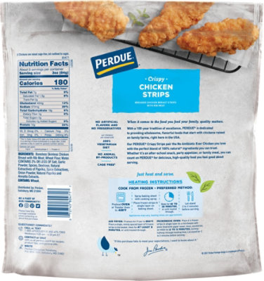 PERDUE Frozen Fully Cooked Crispy Chicken Strips - 26 oz - Image 5