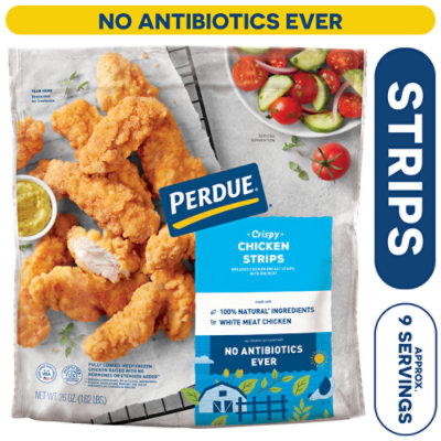 PERDUE Frozen Fully Cooked Crispy Chicken Strips - 26 Oz - Image 2