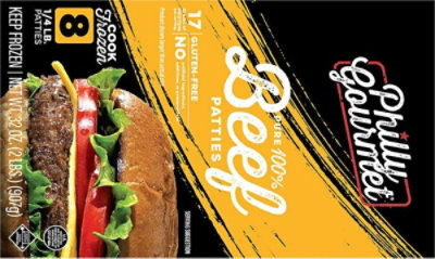 Philly Gourmet 100 Percent Beef Patty - 32 Oz - Image 5