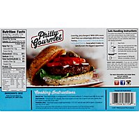 Philly Gourmet Thick And Beefy Beef Patty - 32 Oz - Image 6