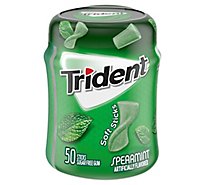 Trident Sugar Free With Xylitol Spearmint Unwrapped Gum - 50 Count