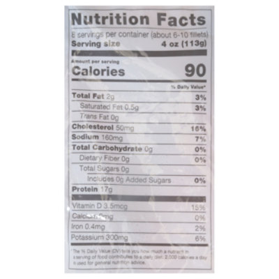 waterfront BISTRO Boneless Skinless Tilapia Fillets - 32 Oz - Image 3