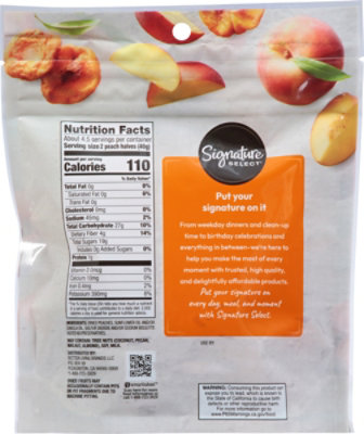 Signature Select/Farms Dried Peaches California - 6 Oz - Image 6