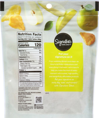 Signature Select/Farms Dried Pears Fancy - 6 Oz - Image 4