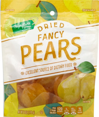 Signature Select/Farms Dried Pears Fancy - 6 Oz - Image 2