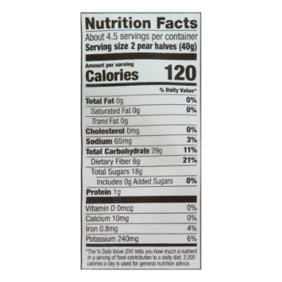 Signature Select/Farms Dried Pears Fancy - 6 Oz - Image 2