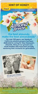 Almond Breeze Hint of Honey Vanilla Almond Milk - 64 Oz - Image 6