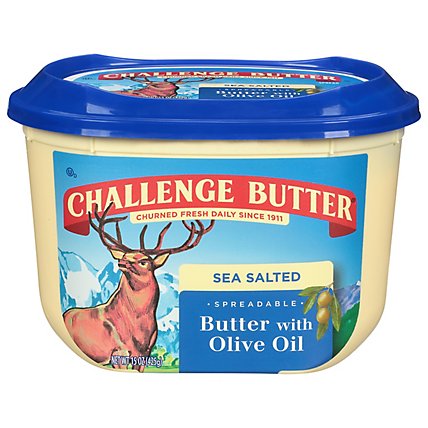 Challenge Butter Spreadable Flavored with Olive Oil - 15 Oz - Image 3