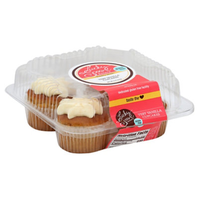 Lucky Spoon Cupcake Frosting Very Vanilla With Butter Cream - 8 Oz
