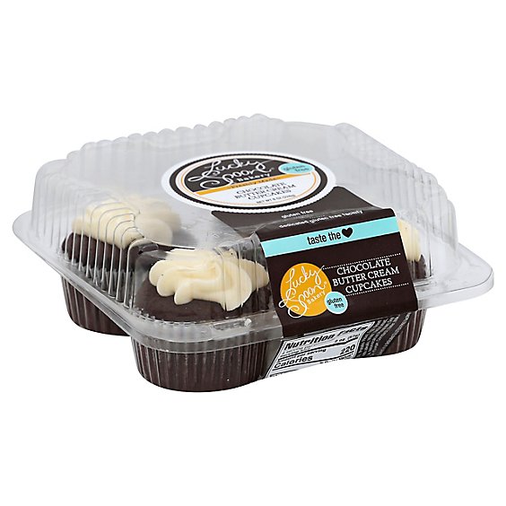 Lucky Spoon Cupcake With Van Buttercr Chocolate - 8 Oz