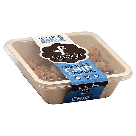 Froovie Cookie Mini Tub Gluten Free Chocolate Chip - 7.5 Oz
