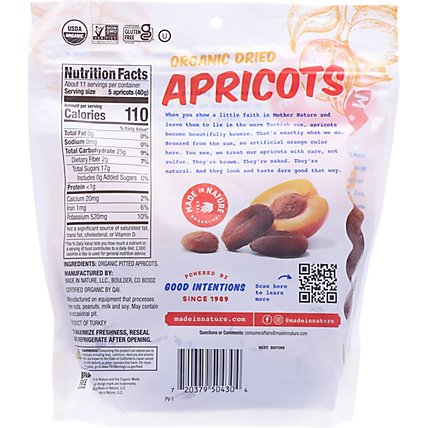Made In Nature Organic Dried Apricots - 20 Oz. - Image 6