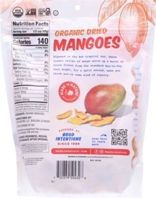 Made In Nature Organic Dried Mangoes - 8 Oz. - Image 6