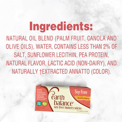 Earth Balance Dairy And Soy Free Buttery Sticks - 16 Oz - Image 3