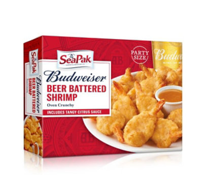 SeaPak Shrimp & Seafood Co. Shrimp Budweiser Beer Battered Oven Crunchy - 16 Oz - Image 5