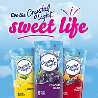 Crystal Light Concord Grape Artificially Flavored Powdered Drink Mix Pitcher Packets - 6 Count - Image 9