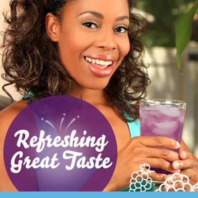 Crystal Light Concord Grape Artificially Flavored Powdered Drink Mix - 6 Count - Image 7