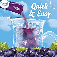 Crystal Light Concord Grape Artificially Flavored Powdered Drink Mix Pitcher Packets - 6 Count - Image 1