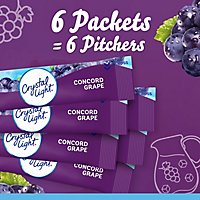 Crystal Light Concord Grape Artificially Flavored Powdered Drink Mix Pitcher Packets - 6 Count - Image 6