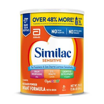 similac sensitivity