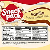 Snack Pack Pudding Super Vanilla - 6-5.5 Oz - Image 4
