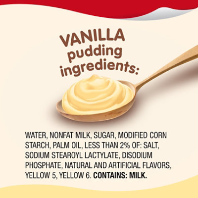 Snack Pack Super Vanilla Pudding - 6-5.5 Oz - Image 3