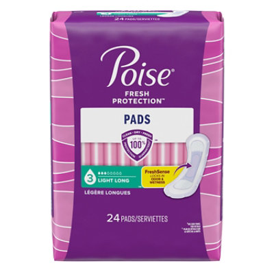 Poise Incontinence Pads 3 Drop Absorbency Incontinence Pads - 24 Count - Image 7