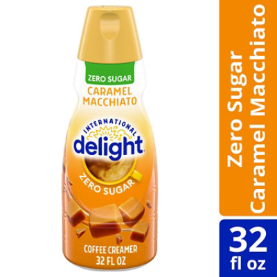 International Delight Sugar-Free  Zero Sugar Caramel Macchiato Coffee Creamer - 32 Fl. Oz. - Image 1